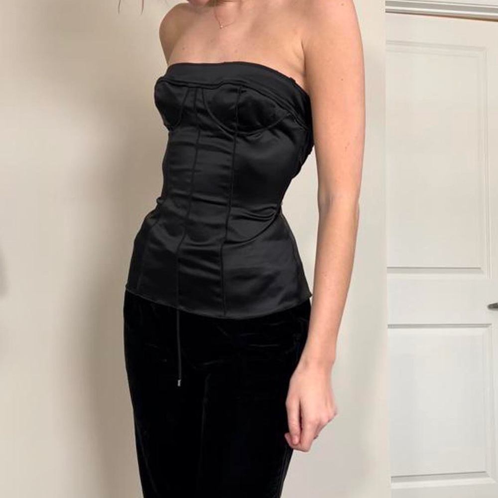Vintage dolce & gabanna corset style top